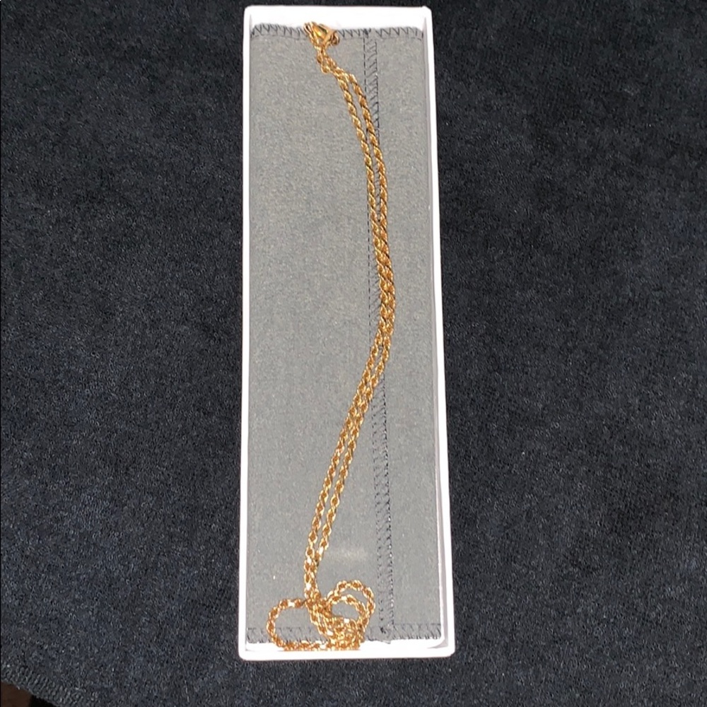 Gold Mens Rope Chain